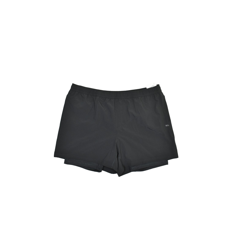 NEW DSG Men's Athletic Fit Running Shorts Black Drawstring Waist Size XXL Pocket